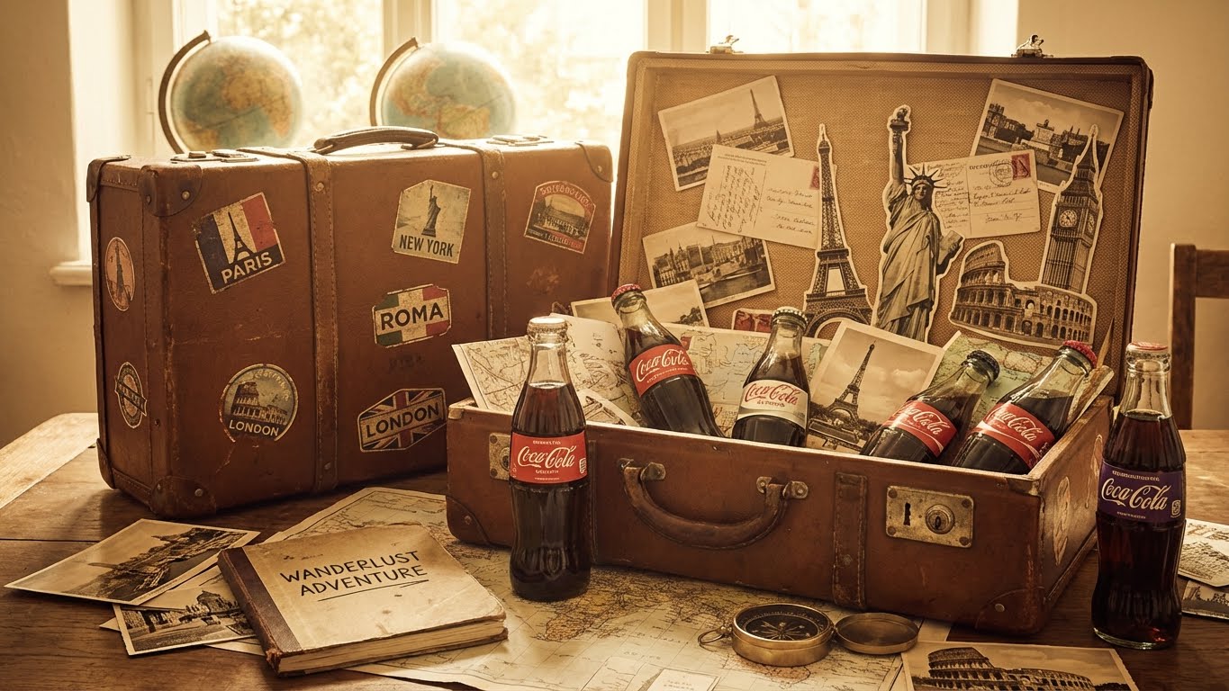 Coca-Cola Rund um die Welt Gewinnspiel